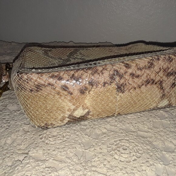 Madewell Snake Embossed Leather Transport Crossbody Bag - Picture 5 of 12